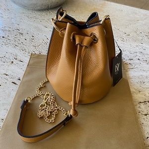 Italian Genuine Leather Light Brown Bag